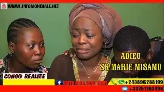 BA DÉTAIL SUR LIWA YA SR MARIE MISAMU LA RDC EN DEUIL