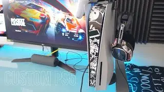 Gave my PS5 a New Look | Custom PS5 Faceplate Sticker Design
