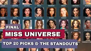 2023 Top 20 Miss Universe Final Picks (THIS country is my WINNER!)