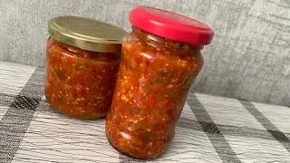 ОСТРЫЙ СОУС БЕЗ ВАРКИ! Чили и чеснок! Классический рецепт! Минимум ингредиентов!