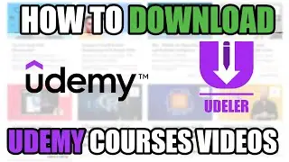 How to Download Udemy Courses videos using Udeler