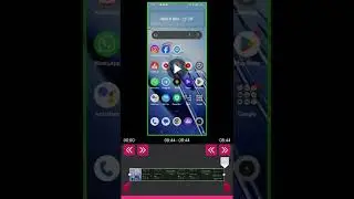 f1how to trim video on smart video editor app with TalkBack
