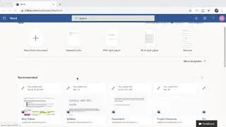 Upload Word document to word office com