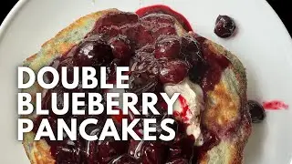 Double Blueberry Pancakes | The Prince Eats