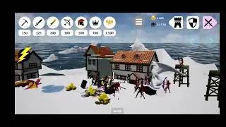 village - the dragon died in the game Stick War Dragon Legacy