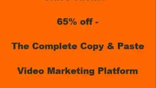 Video Jacker   65% Off   The Complete Copy & Paste Video Marketi