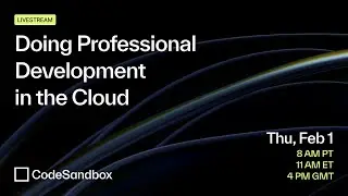 Doing Professional Development in the Cloud