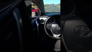 2013 TOYOTA AURIS II POV #toyotaauris #drivepov