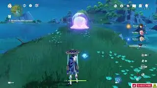 Genshin Impact Hydroculus Southeast of Foggy Forest Path