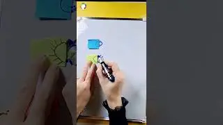 Brain Boosting DIY Game Idea | #youtubeshorts #braingames #matchinggame