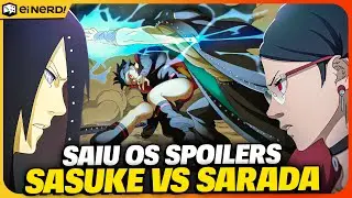 [SPOILER] SARADA VS SASUKE (HIDARI)! KONOHAMARU VAI MORRER?