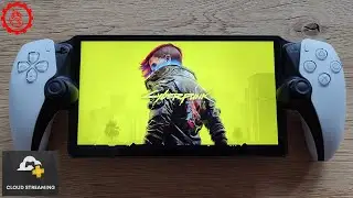 PlayStation Portal Cyberpunk 2077 via Cloud Streaming Gameplay