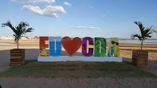 Drone filma Praia das Gaivotas em Conceição do Araguaia Pará VERSÃO 2019 #festverao2019