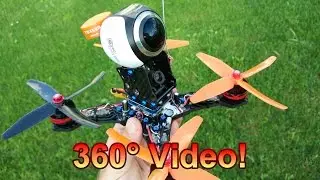 360° Camera on a Race Drone: 360° Video