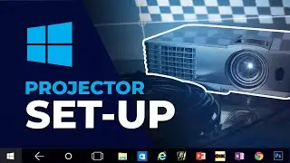 Windows Projector Setup | Extend Displays Screen (Projection Mapping)