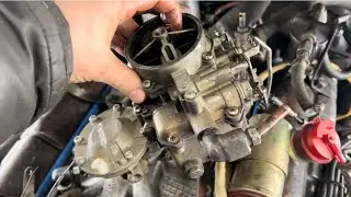 Снятие карбюратора шишига газ66