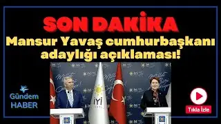 Ümit Özdağ'ın Cumhurbaşkanı adayı  açıklamalarına Mansur Yavaş ve Meral Akşener'den ortak açıklaması