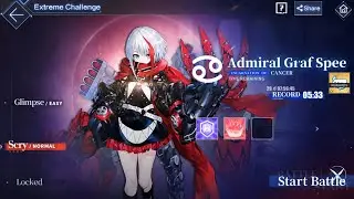 Admiral Graf Spee Incarnation of Cancer Scry - Extreme Challenge