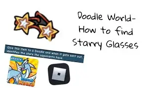 DOODLE WORLD- HOW TO GET THIS STARRY GLASSES 🤩