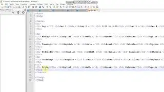 How to create table in html  in urdu || create time table in html easily
