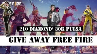 GIVEAWAY DIAMONDS FREE FIRE TINGGAL SUBSCRIBE!!!