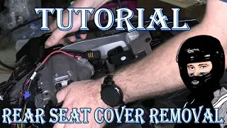 Kawasaki Ninja 1000SX - How To Remove the Rear Seat Cover