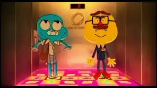 Elevator dance meme | Gumball