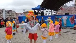 Петрушка приехал в Элисту. Масленица.