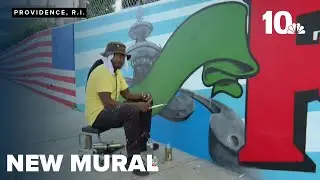 New mural on Federal Hill