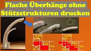 Der perfekte 3D Druck: Überhänge drucken ohne Stützstruktur
