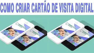 COMO CRIAR UM CARTÃO DE VISITA DIGITAL (photoshop)