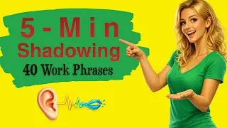 Speak Fluent English Daily | 5-Minute Shadowing Practice | A2-B1 Slow Podcast