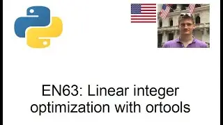 Linear integer optimization with ortools in Python