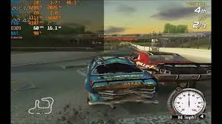 FlatOut [ Gameplay ] [ Steam Deck ] [ Windows 10 ]