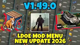 LDOE MOD MENU v1.49.0 UPDATE 2026 | PREMIUM MOD MENU | LAST DAY ON EARTH MOD MENU APK 1.49.0