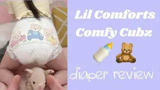 Comfy Cubz 🧸 abdl diaper review!