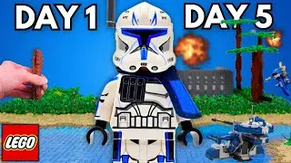 Building A Huge Star Wars Battle In 5 days