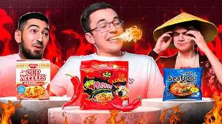 ПРОБУЕМ 3 САМЫХ НЕОБЫЧНЫХ ДОШИРАКОВ ИЗ ЮЖНОЙ КОРЕИ