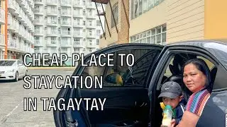 Did you know the cheap PLACE to STAY in tagaytay?# tagaytay#hotel #condo