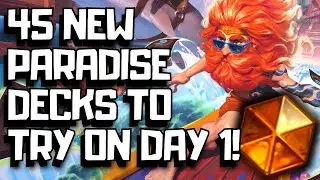 45 New Perils In Paradise Decks To Try On Day 1 Of The Hearthstone Meta!