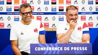 Conférence de presse du 1er rassemblement du XV de France dans le cadre de la préparation de la RWC