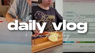 dailyvlog: cozinhando, selfcare, estudos e mais 💅📚 | estudante de enfermagem