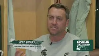 Spartan Soundbite: Jeff Hosler reflects on becoming the women's soccer head coach.