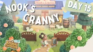 Day 15: Decorating Around Nook's Cranny | NO Terraforming 30-Day Challenge // ACNH