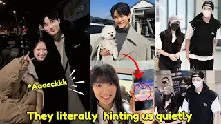 FINALLY SEE WOOSEOK HYEYOON TOGETHER AGAIN!!So Wooseok doesn't mean the puppy he's carrying, but..🙂