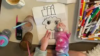 Elena Draws #1: Surprise Scary Present