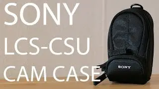 Sony LCS CSU Soft Carrying Case for Point and Shoot Cameras