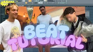 WIE ich BEATS für PASHANIM, MAKKO & SYMBA mache // Beat Tutorial FL Studio 2025