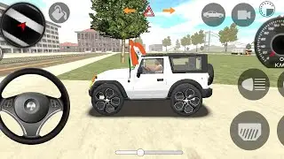 Dollar (Sang) Modified Mahindra Yellow Thar😈 || lndian Cars Simulator 3D || An...
