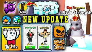 I Unlocked All NEW OP TRAINERS AND Got 6.40x Arm in Arm Wrestle Simulator Update! (Roblox)